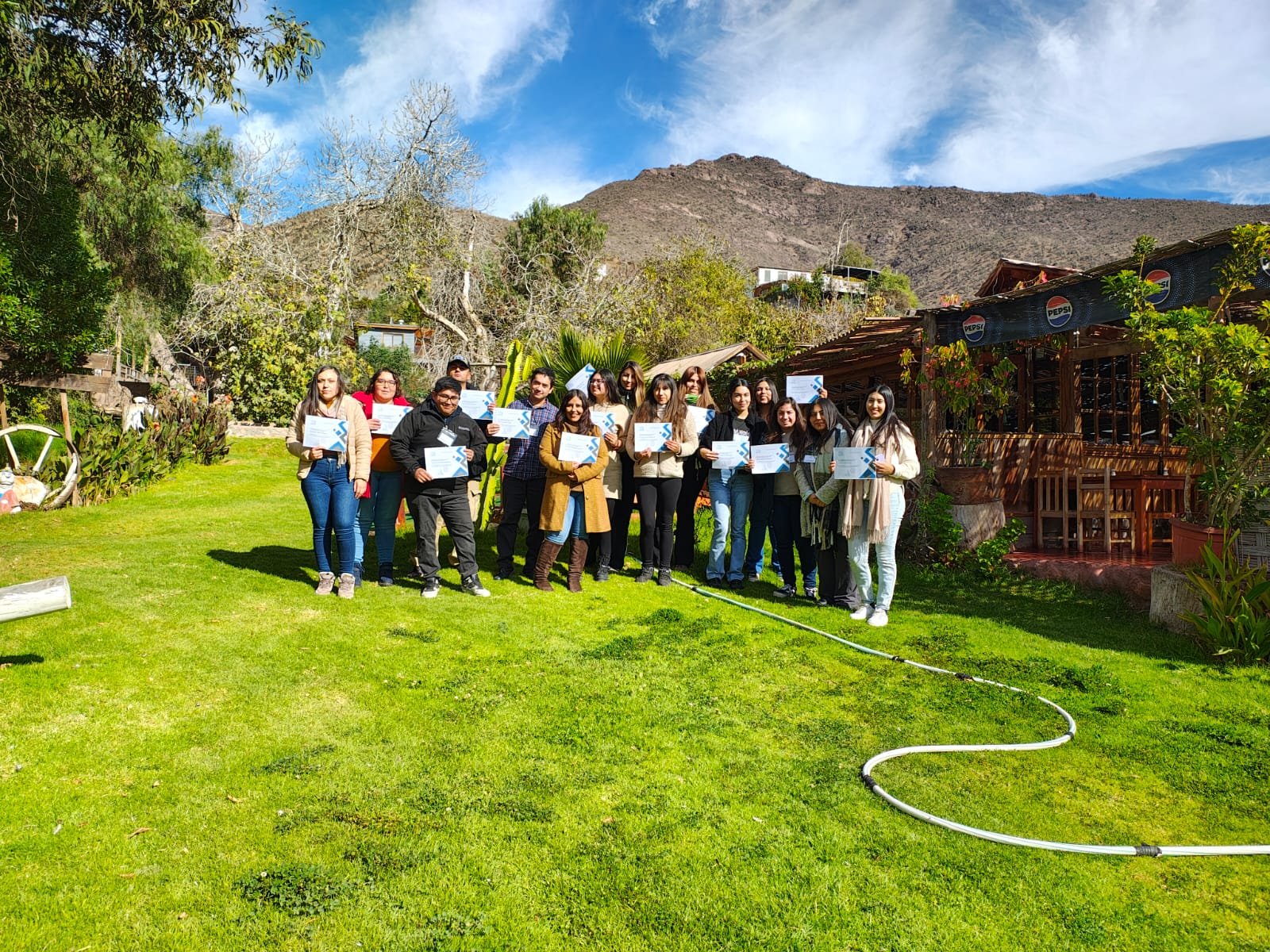 Curso: Trabajo en Equipo y Comunicación efectiva en el lugar de trabajo a Pie Peumayen, de Vicuña